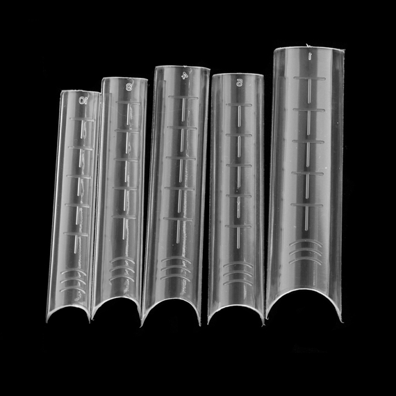 Верхние формы для наращивания Global Fashion, арочные, 120 шт, изображение 3