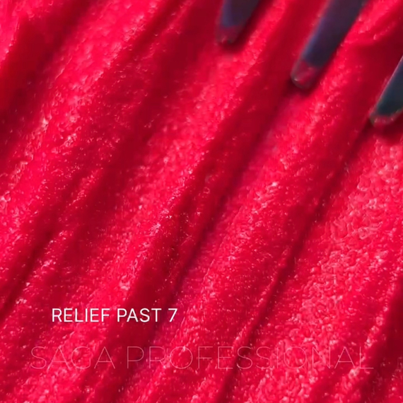 Паста декоративная Saga Relief past №07, фуксия, 5 мл, Цвет: Фуксия