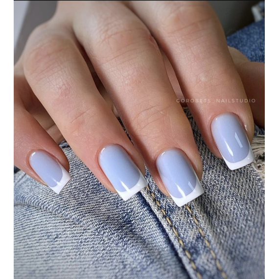 База для ногтей DARK PRO base №42, голубая, 15 мл, Цвет: Голубой, Обьем: 15 мл, изображение 4