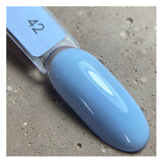 База для ногтей DARK PRO base №42, голубая, 15 мл, Цвет: Голубой, Обьем: 15 мл, изображение 2