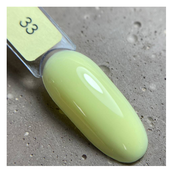 База для ногтей DARK PRO base №33, пастельно-желтая, 15 мл, Цвет: Желтый, Обьем: 15 мл, изображение 2