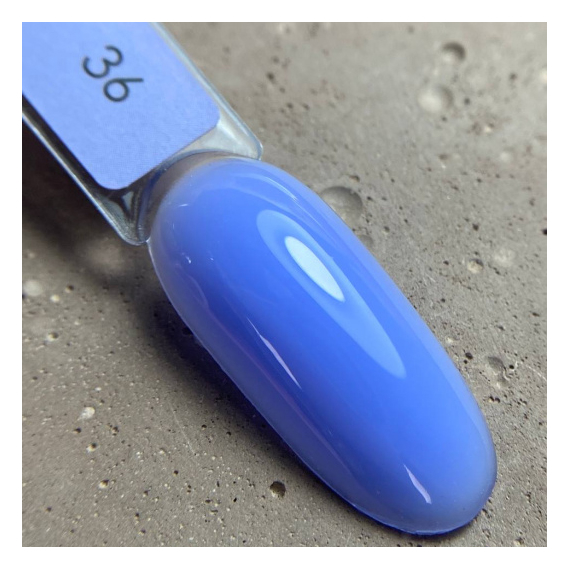 База для нігтів DARK PRO base №36, блакитна, 15 мл, Колір: Блакитний, Об`єм: 15 мл, зображення 2