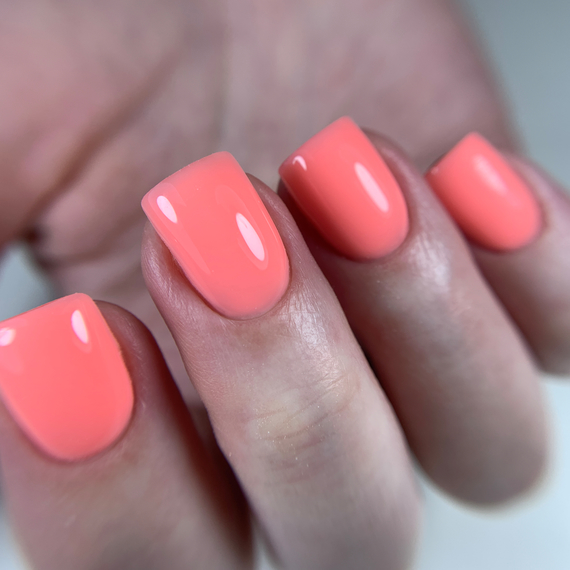 База для нігтів DARK PRO base №31, світла яскраво-коралова, 15 мл, Колір: Кораловий, Об`єм: 15 мл, зображення 4