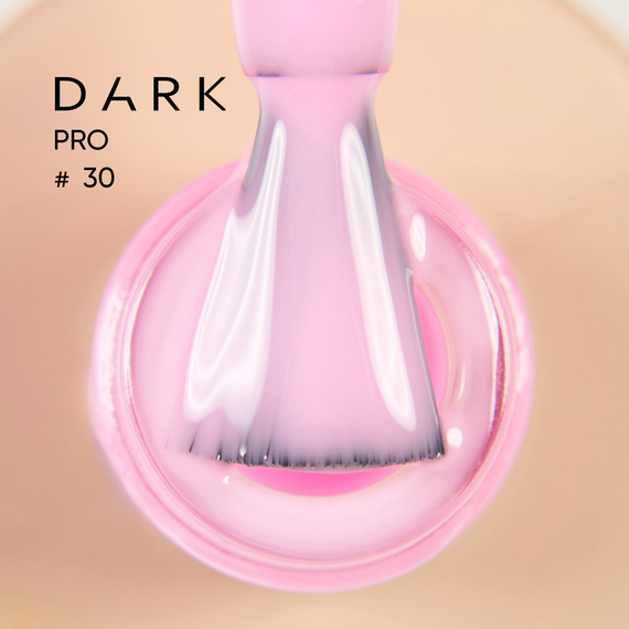 Nail base DARK PRO base No. 30, light pink, 15 ml, Color: Pink, Volume: 15 ml