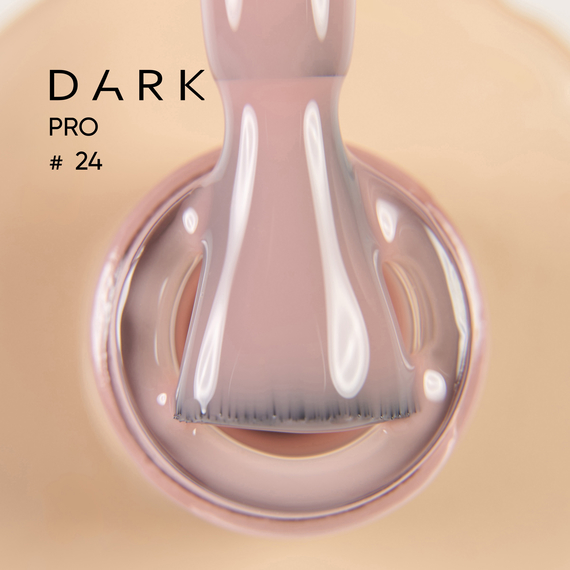 База для ногтей DARK PRO base №24, бежевая, 15 мл, Обьем: 15 мл