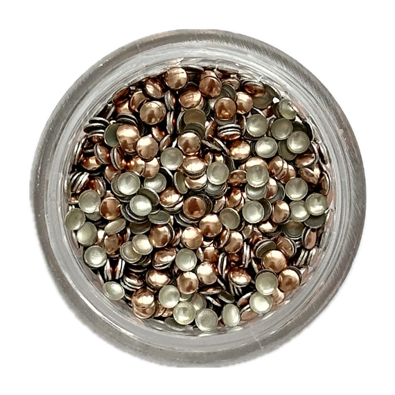 Декор для ногтей Кнопки Бронза металлические