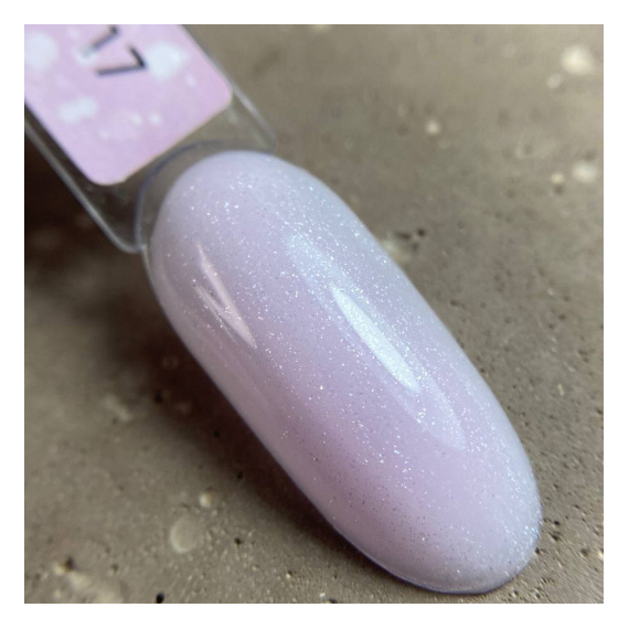 База для ногтей DARK PRO base №17, молочно-розовая с шиммером, 30 мл, Цвет: Молочный, Обьем: 30 мл, изображение 2