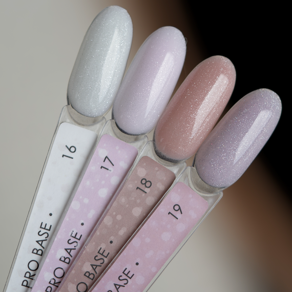 База для ногтей DARK PRO base №16, молочная с шиммером, 30 мл, Цвет: Молочный, Обьем: 30 мл, изображение 3