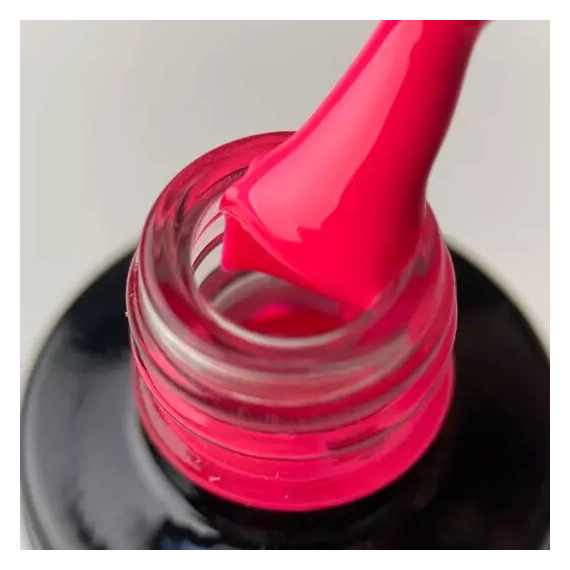 Гель-лак для нігтів ART NEON №002, рожевий неоновий, 6 мл, Колір: Рожевий, зображення 2