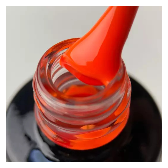 Гель-лак для нігтів ART NEON №005, коралово-помаранчевий неоновий, 6 мл, Колір: Кораловий, зображення 2