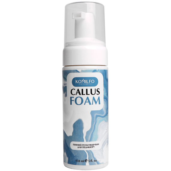 Пенный кератолитик для педикюра Komilfo Callus Foam, 150 мл