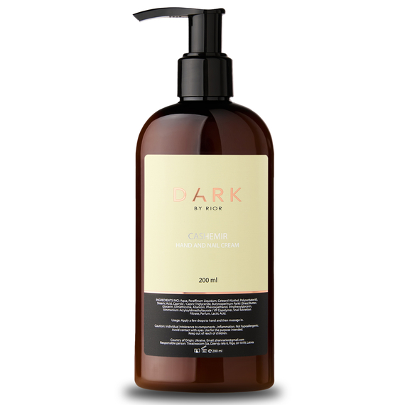 DARK Cashemir hand cream, 200 ml