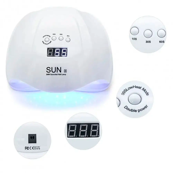 Лампа LED / UV Sun X 54 W, зображення 3