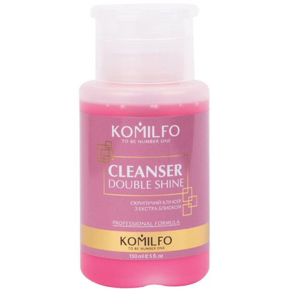 Komilfo Сleanser Double Shine - скрипучий клинсер с экстра блеском, 150 мл