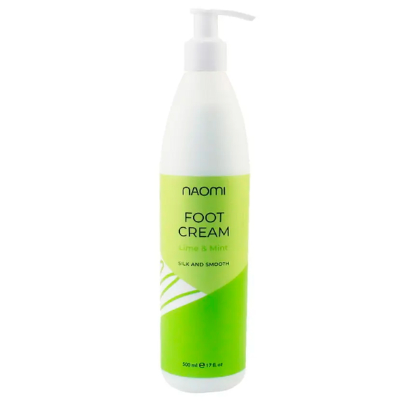Крем для ног Naomi Lime/Mint Cream, 500 мл, Обьем: 500 мл