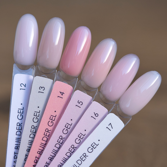 Гель для нігтів DARK Smart Builder gel №12, ніжно-рожевий, 22 мл, Колір: Рожевий, зображення 3