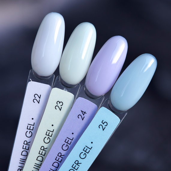 Гель для нігтів DARK Smart Builder gel №24, лавандовий, 22 мл, зображення 3
