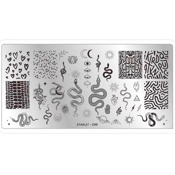 Пластина для стемпінгу Starlet 240