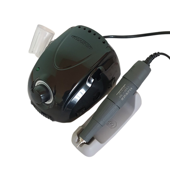 Фрезер МАРАФОН-3 ЧЕМПИОН ДЛЯ маникюра черный 35000 ПРО/ХВ H37L1 без педали, изображение 2