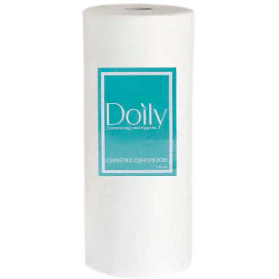 Полотенца в рулоне Doily 40*70 сетка, 100 шт