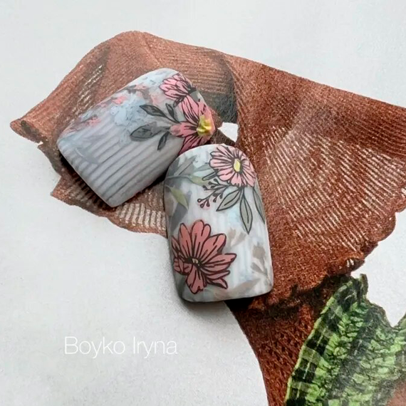 Пластина для стемпинга Art Stamping 009, изображение 3