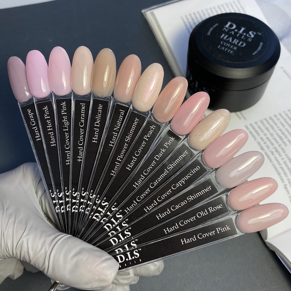 Гель DIS Hard Cacao Shimmer нюд с шиммером, 28 мл, изображение 2