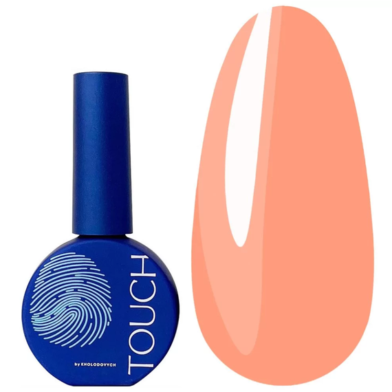 База для ногтей Touch Cover base Peach, персиковая, 13 мл