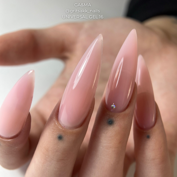 Universal gel GaMa Universal gel liquid No. 16, nude, 15 ml, Color: Nude, Volume: 15 ml, 4 image