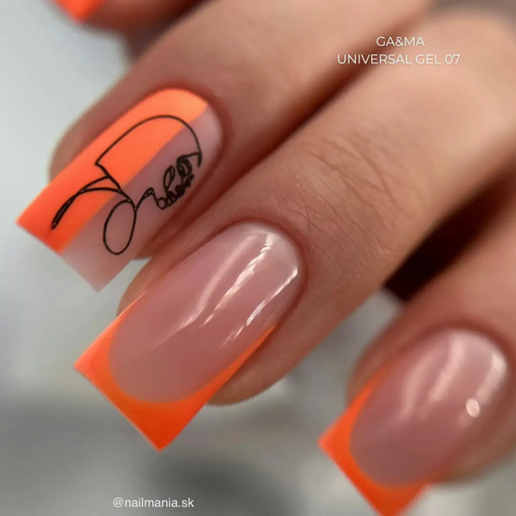 Гель універсальний GaMa Universal gel рідкий №07, бежевий, 30 мл, Об`єм: 30 мл, зображення 4