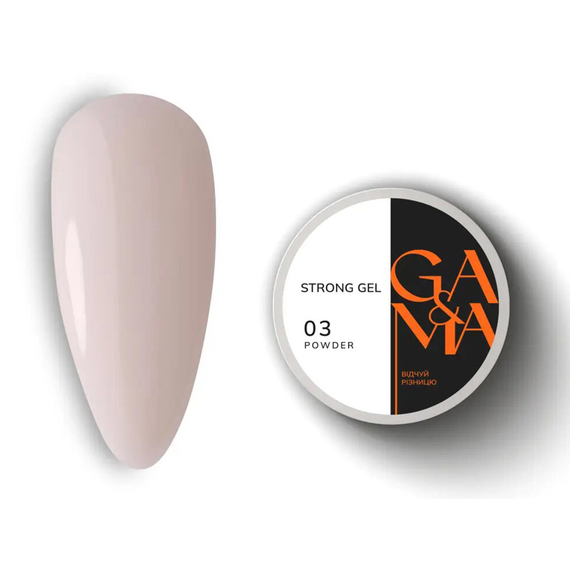 Strong Gel GaMa Strong Gel Powder No. 03 powder, 30 ml