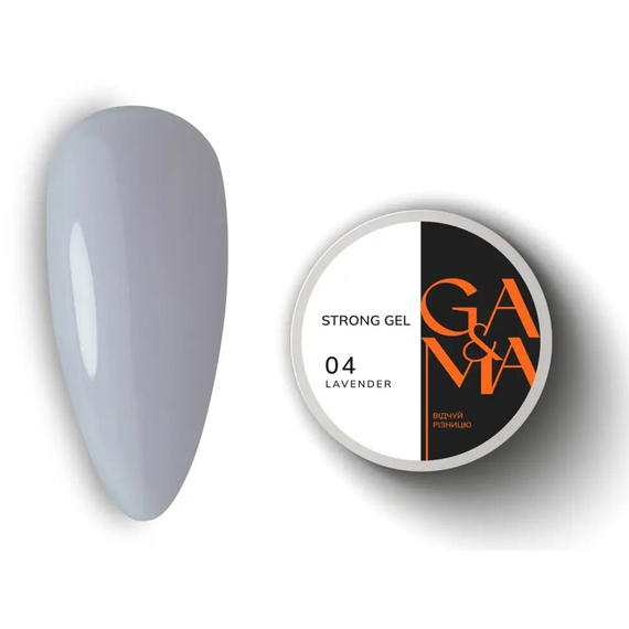 Гель форель GaMa Strong Gel Lavender №04 лавандовый, 30 мл