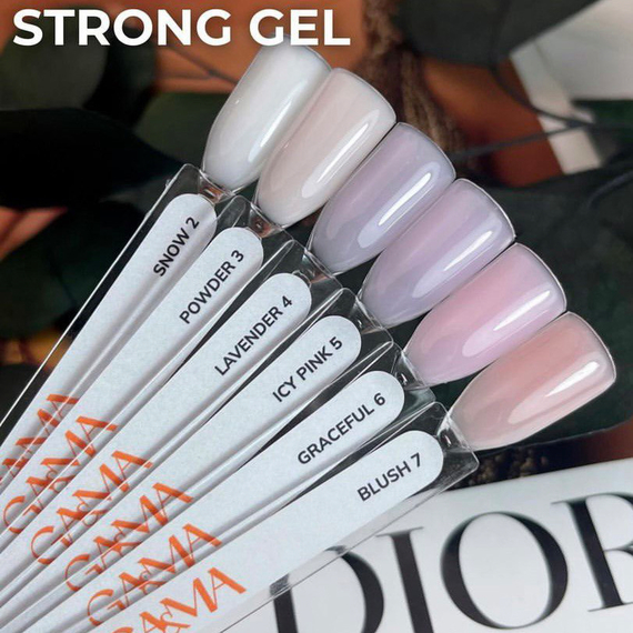 Гель стронг GaMa Strong Gel Blush №07 нюд, 30 мл, изображение 5