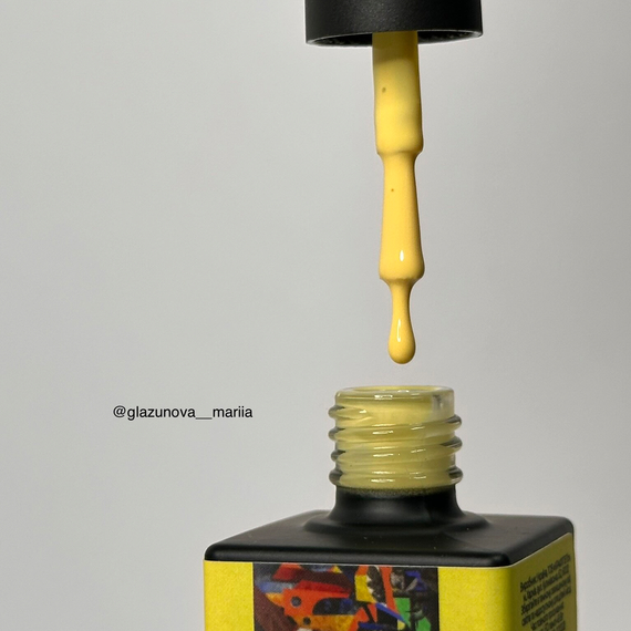 Гель-лак для ногтей GaMa Art collection №154 Olexandra Exter желтый, 10 мл, Цвет: Желтый, изображение 3