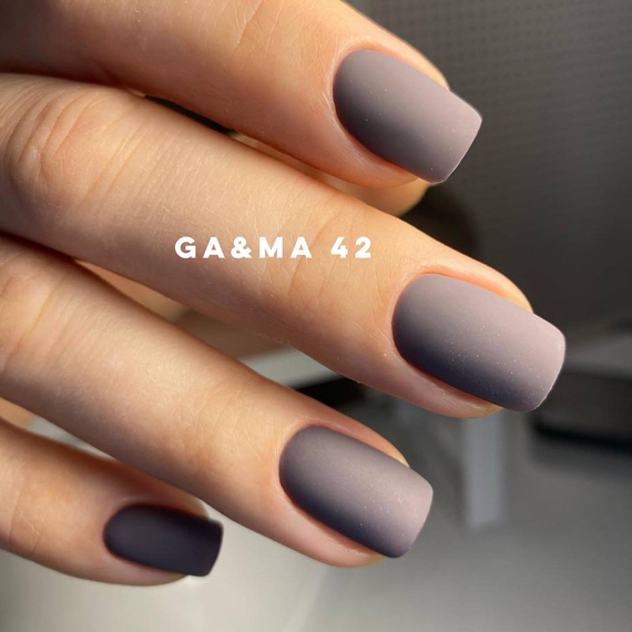 Гель-лак для ногтей GaMa Basic collection №042 серый теплый, 10 мл, Цвет: Серый, изображение 2