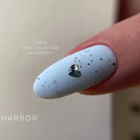 Гель-лак для ногтей GaMa Basic collection №054 небесный, 10 мл, Цвет: Голубой, изображение 2