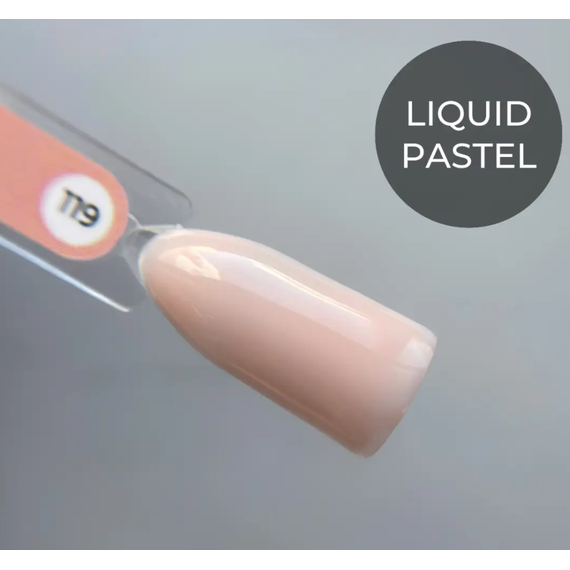Гель-лак для нігтів GaMa Liquid pastel №119 Pion піон, 10 мл, Колір: Персиковий, зображення 2
