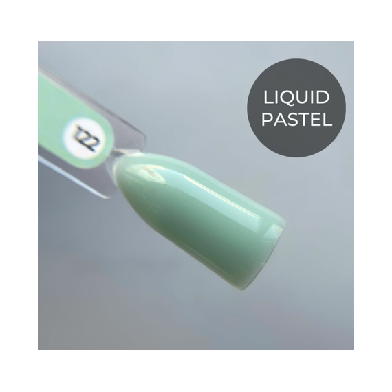 Гель-лак для ногтей GaMa Liquid pastel №122 Aloe алоэ, 10 мл, Цвет: Мятный, изображение 2