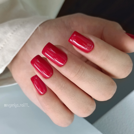 Гель-лак для ногтей GaMa Basic collection №012 ягодный, 10 мл, Цвет: Малиновый, изображение 2