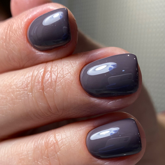 Гель-лак для ногтей GaMa Basic collection №053, графитовый, 10 мл, Цвет: Серый, изображение 2