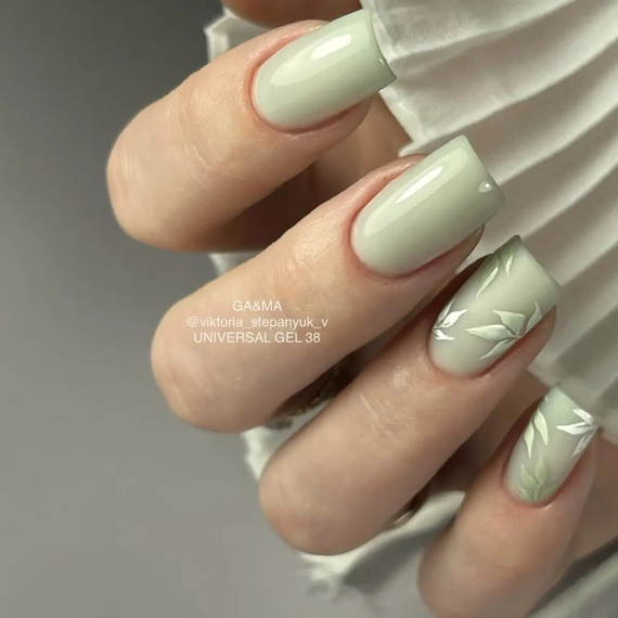 Universal gel GaMa Universal gel liquid No. 38 Relax, mint-milk, 15 ml, Color: Minty, Volume: 15 ml, 4 image