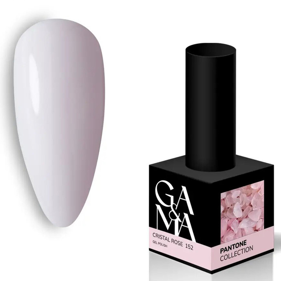 Гель-лак для ногтей GaMa Pantone №152 Crystal Rose, нежно-розовый, 10 мл, Цвет: Розовый