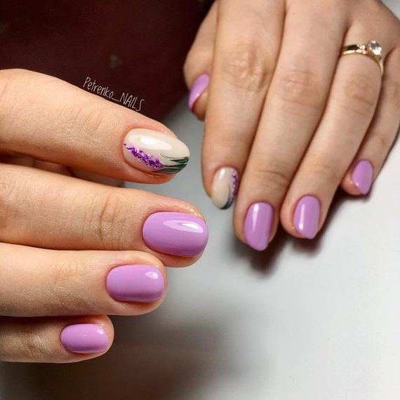 Gel polish Komilfo Deluxe Series No. D043 light lilac-purple enamel, 8 ml, Color: Purple, Volume: 8 ml, 3 image