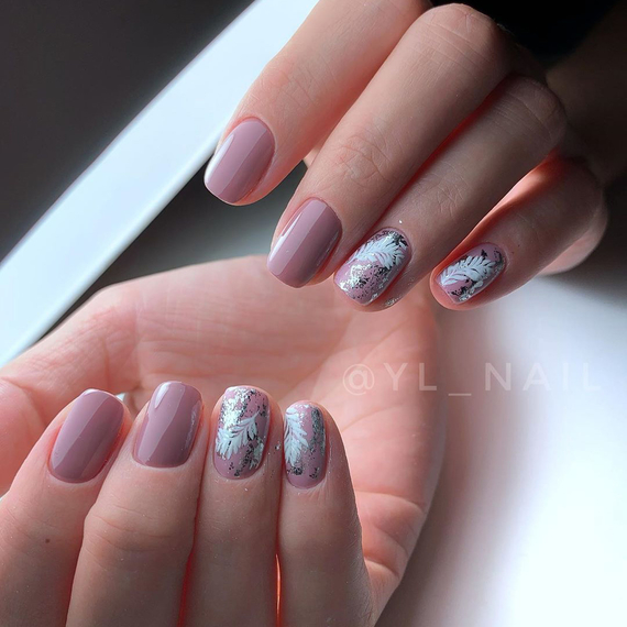 Гель-лак Komilfo Deluxe Series №D061 темний рожево-коричневий емаль, 8 мл, Колір: Коричневий, Об`єм: 8 мл, зображення 3