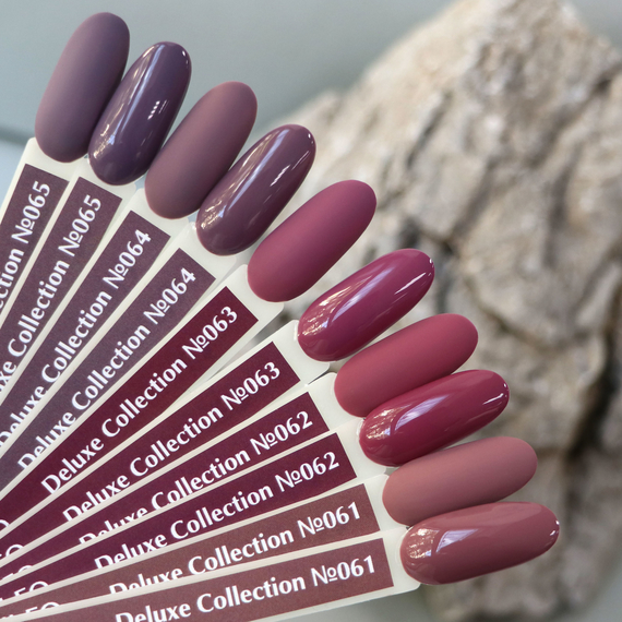 Gel polish Komilfo Deluxe Series No. D064 gray-lilac enamel, 8 ml, Volume: 8 ml, 4 image