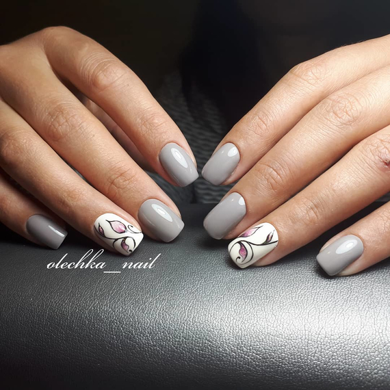 Гель-лак Komilfo Deluxe Series №D071 світлий графітовий емаль, 8 мл, Колір: Сірий, Об`єм: 8 мл, зображення 3