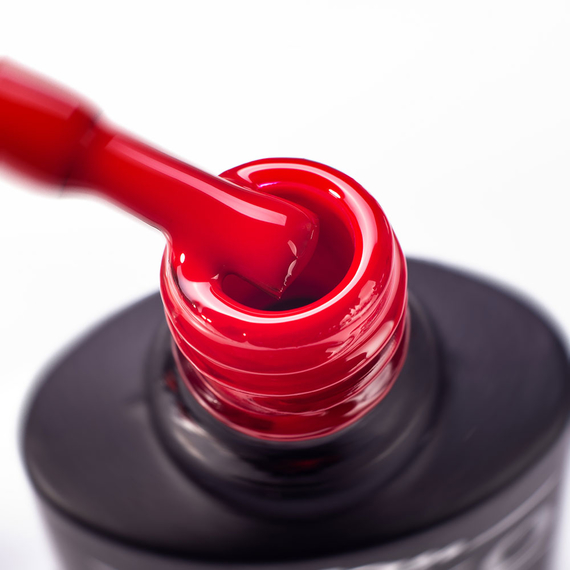 Гель-лак Komilfo Deluxe Series №D081 рыже-красная эмаль, 8 мл, Цвет: Красный, Обьем: 8 мл, изображение 2