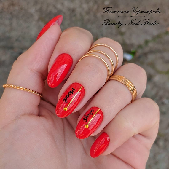 Гель-лак Komilfo Deluxe Series №D082 классический красный эмаль, 8 мл, Цвет: Красный, Обьем: 8 мл, изображение 3