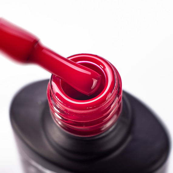 Гель-лак Komilfo Deluxe Series №D086 вишнево-красная эмаль, 8 мл, Цвет: Красный, Обьем: 8 мл, изображение 2