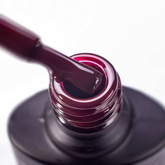 Гель-лак Komilfo Deluxe Series №D099 винный эмаль, 8 мл, Обьем: 8 мл, изображение 2
