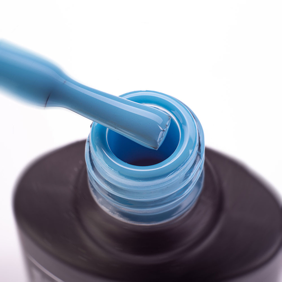 Gel polish Komilfo Deluxe Series No. D132 bright blue enamel, 8 ml, Color: Blue, Volume: 8 ml, 2 image